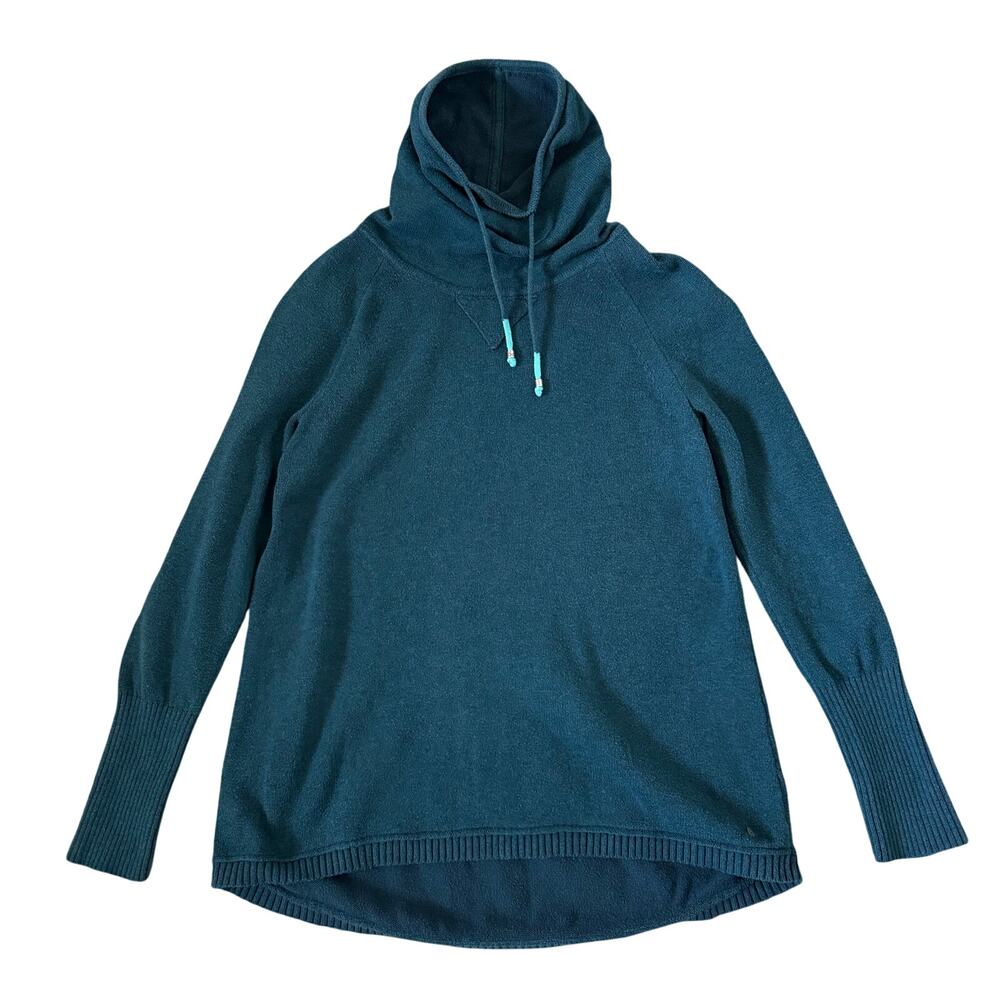 Eddie Bauer Cotton Blend Sweater Pullover Casual Outdoor Funnel Neck‎ Womens M
